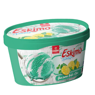 Lot 2 barquettes de glace